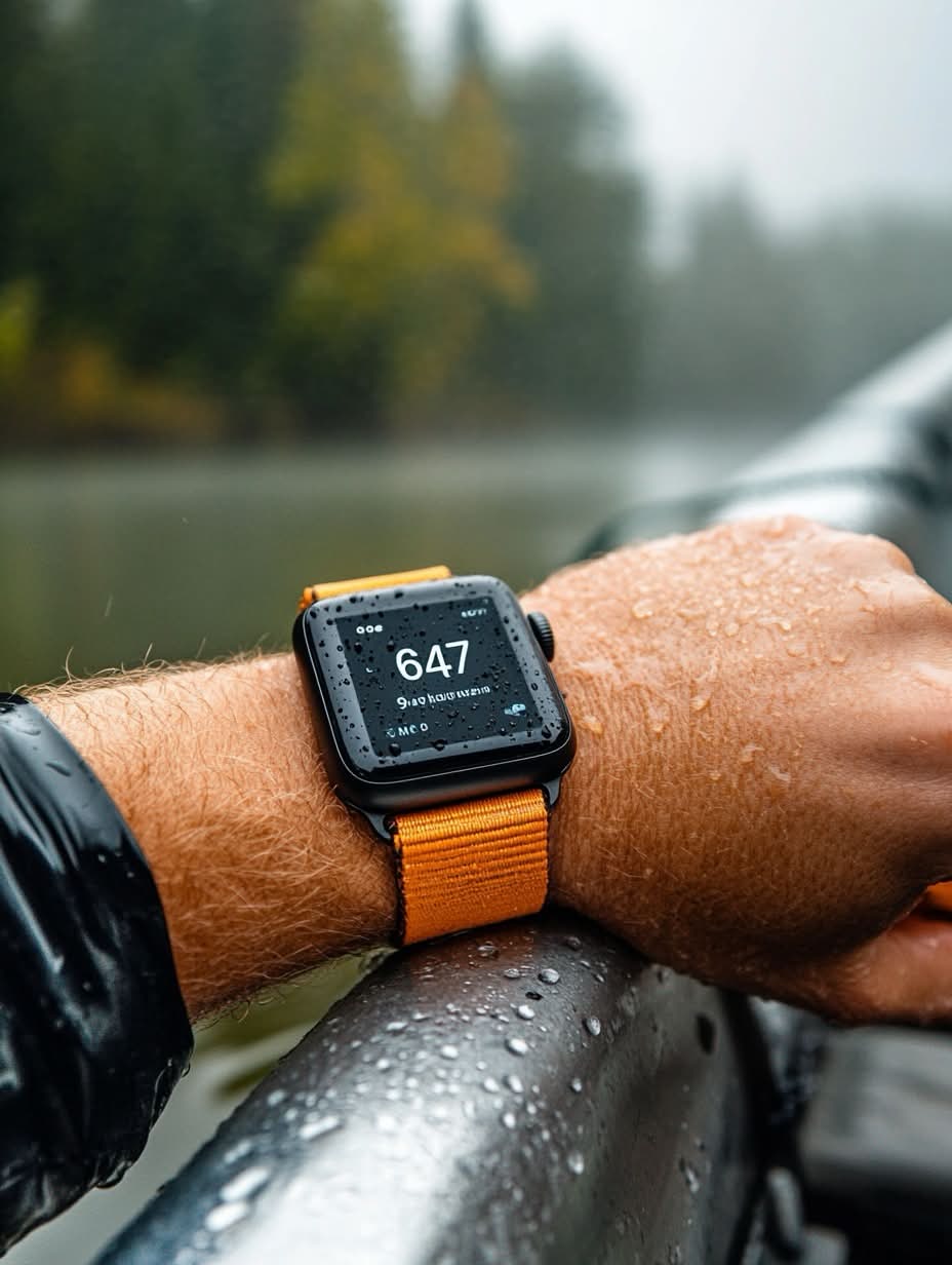 Apple Watch showing CastIQ